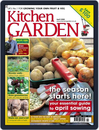 Kitchen Garden March 3rd, 2008 Digital Back Issue Cover