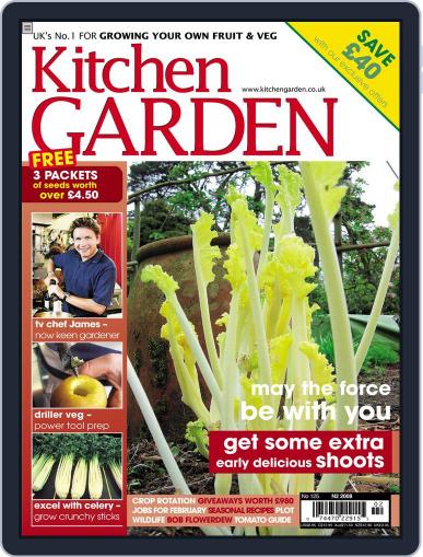 Kitchen Garden December 31st, 2007 Digital Back Issue Cover