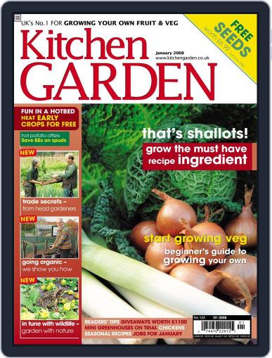 Kitchen Garden December 4th, 2007 Digital Back Issue Cover