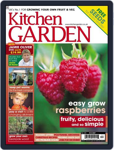 Kitchen Garden October 29th, 2007 Digital Back Issue Cover