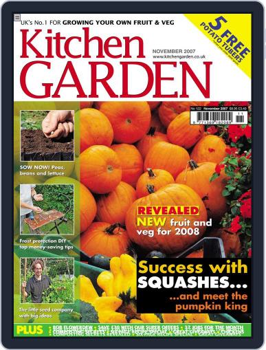 Kitchen Garden October 2nd, 2007 Digital Back Issue Cover