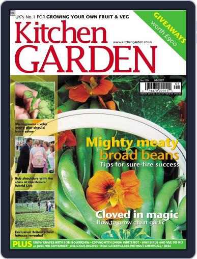 Kitchen Garden July 30th, 2007 Digital Back Issue Cover