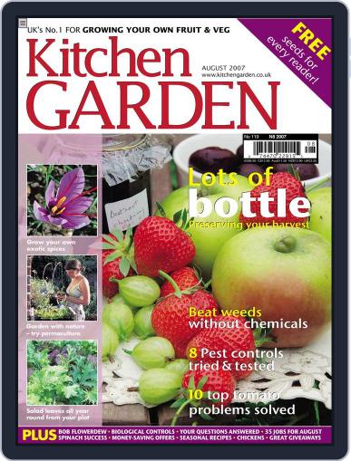 Kitchen Garden July 2nd, 2007 Digital Back Issue Cover
