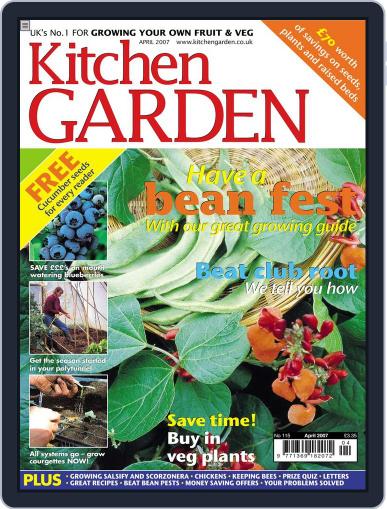 Kitchen Garden February 26th, 2007 Digital Back Issue Cover