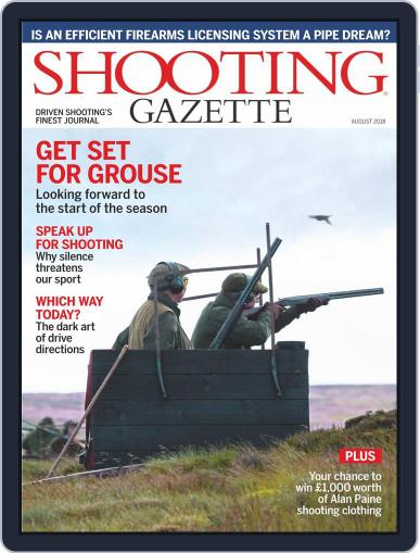 Shooting Gazette (Digital) August 1st, 2018 Issue Cover