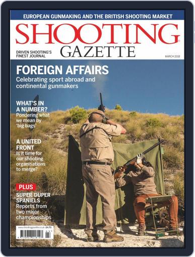 Shooting Gazette March 1st, 2018 Digital Back Issue Cover