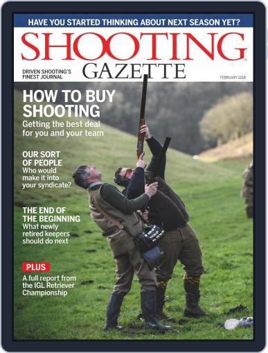 Shooting Gazette February 1st, 2018 Digital Back Issue Cover