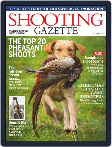 Shooting Gazette November 1st, 2016 Digital Back Issue Cover