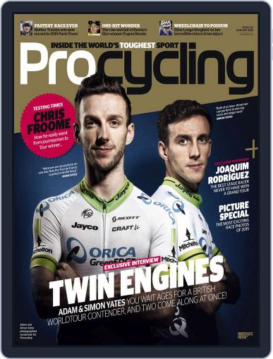 Procycling December 31st, 2015 Digital Back Issue Cover