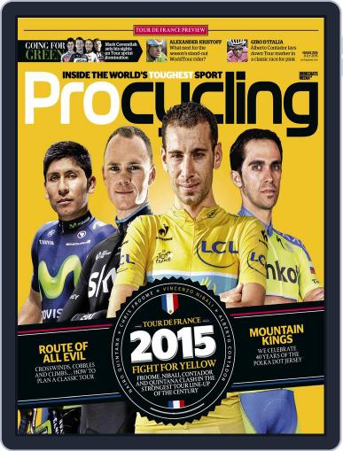 Procycling July 1st, 2015 Digital Back Issue Cover