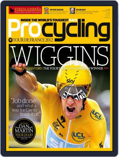 Procycling August 8th, 2012 Digital Back Issue Cover