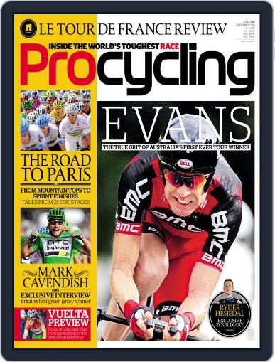 Procycling August 10th, 2011 Digital Back Issue Cover