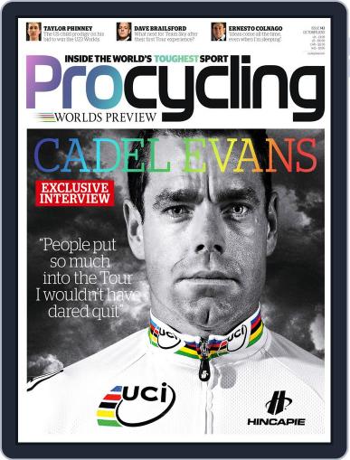 Procycling September 8th, 2010 Digital Back Issue Cover