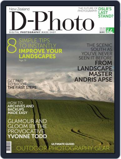 D-Photo January 15th, 2015 Digital Back Issue Cover