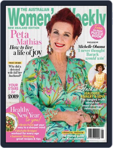 Australian Women’s Weekly NZ January 1st, 2019 Digital Back Issue Cover
