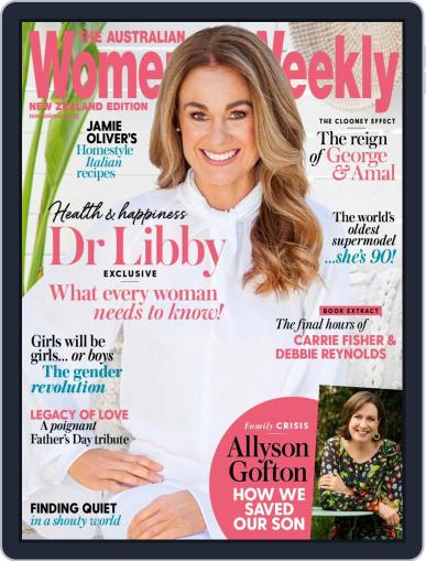 Australian Women’s Weekly NZ September 1st, 2018 Digital Back Issue Cover
