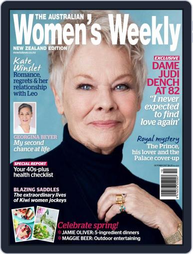 Australian Women’s Weekly NZ October 1st, 2017 Digital Back Issue Cover
