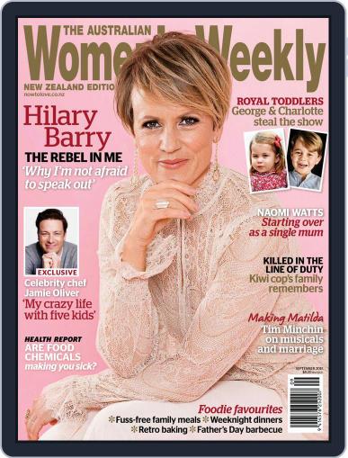 Australian Women’s Weekly NZ September 1st, 2017 Digital Back Issue Cover