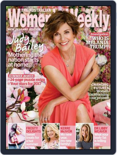 Australian Women’s Weekly NZ January 1st, 2017 Digital Back Issue Cover