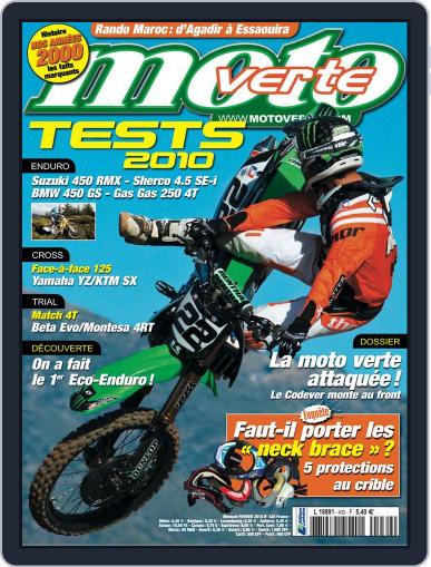 Moto Verte January 19th, 2010 Digital Back Issue Cover