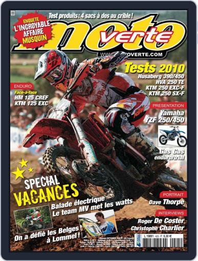 Moto Verte August 31st, 2009 Digital Back Issue Cover