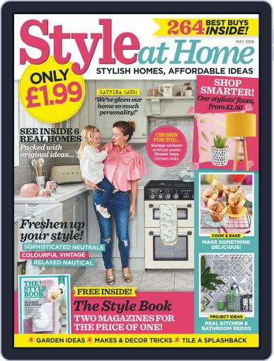 Style At Home United Kingdom May 1st, 2018 Digital Back Issue Cover