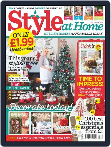 Style At Home United Kingdom November 7th, 2014 Digital Back Issue Cover