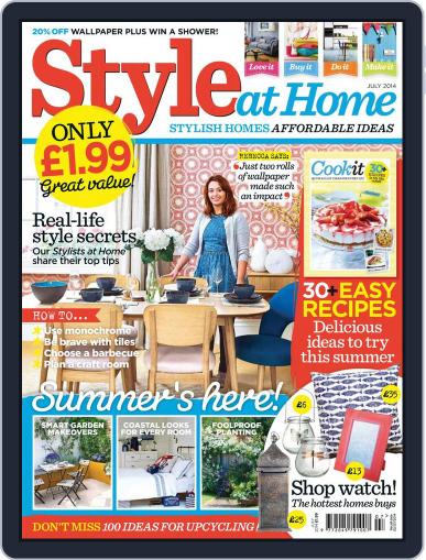 Style At Home United Kingdom May 27th, 2014 Digital Back Issue Cover