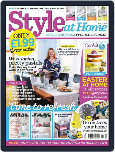 Style At Home United Kingdom March 4th, 2014 Digital Back Issue Cover