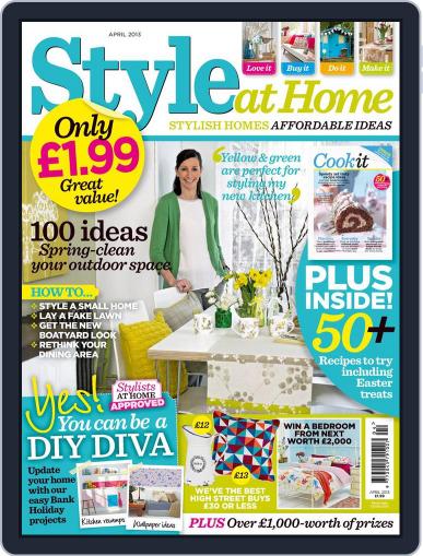 Style At Home United Kingdom March 7th, 2013 Digital Back Issue Cover