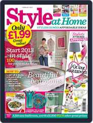 Style At Home United Kingdom (Digital) Subscription                    January 1st, 2013 Issue