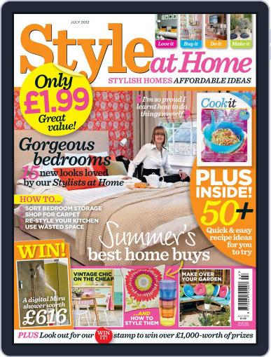 Style At Home United Kingdom May 29th, 2012 Digital Back Issue Cover