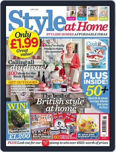Style At Home United Kingdom May 3rd, 2012 Digital Back Issue Cover