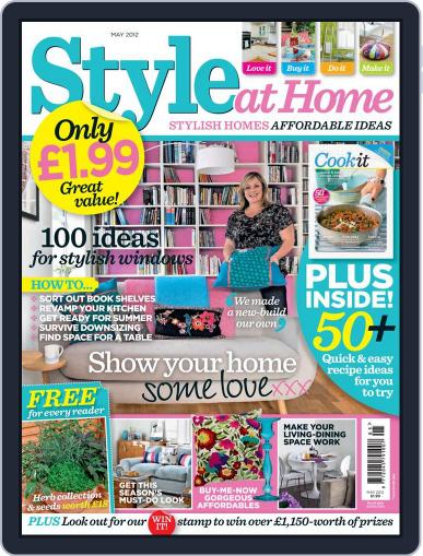 Style At Home United Kingdom April 3rd, 2012 Digital Back Issue Cover