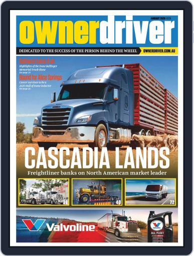 Owner Driver January 1st, 2020 Digital Back Issue Cover