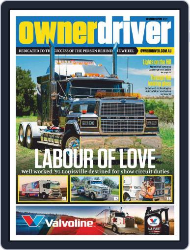 Owner Driver November 1st, 2019 Digital Back Issue Cover