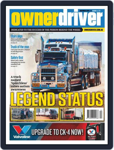 Owner Driver (Digital) December 1st, 2018 Issue Cover