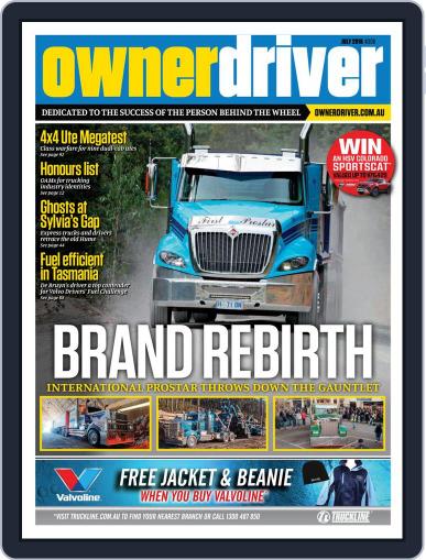 Owner Driver July 1st, 2018 Digital Back Issue Cover