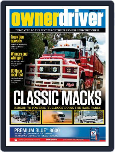 Owner Driver (Digital) February 1st, 2018 Issue Cover