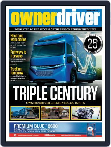 Owner Driver January 1st, 2018 Digital Back Issue Cover