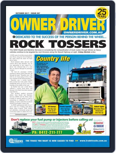 Owner Driver (Digital) October 1st, 2017 Issue Cover