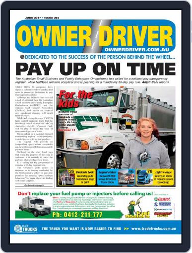 Owner Driver June 1st, 2017 Digital Back Issue Cover