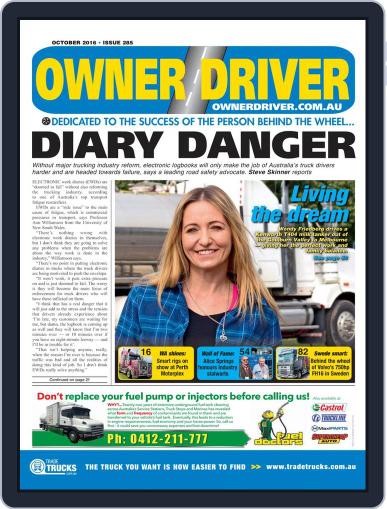 Owner Driver October 1st, 2016 Digital Back Issue Cover