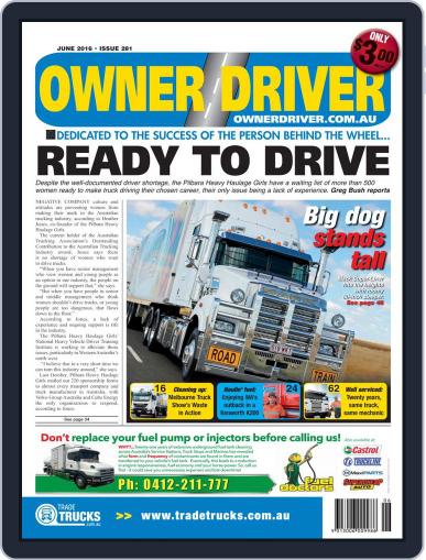 Owner Driver (Digital) June 12th, 2016 Issue Cover