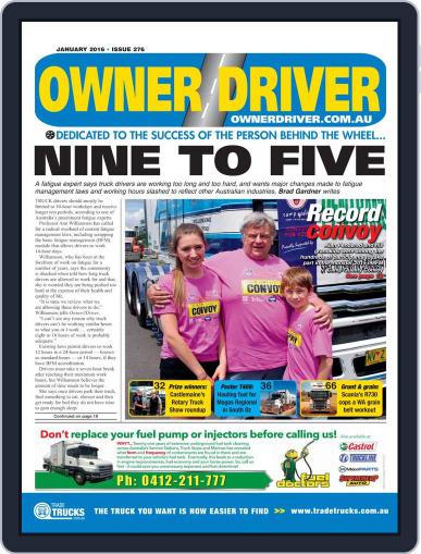 Owner Driver (Digital) January 17th, 2016 Issue Cover