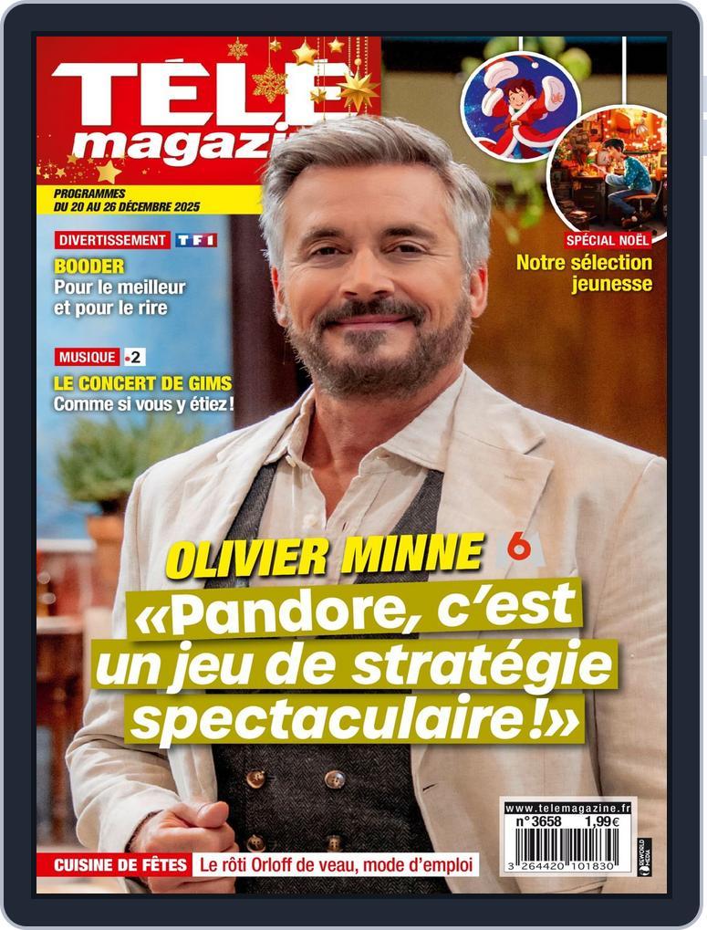 Télé December 9th, 2025 Digital Back Issue Cover