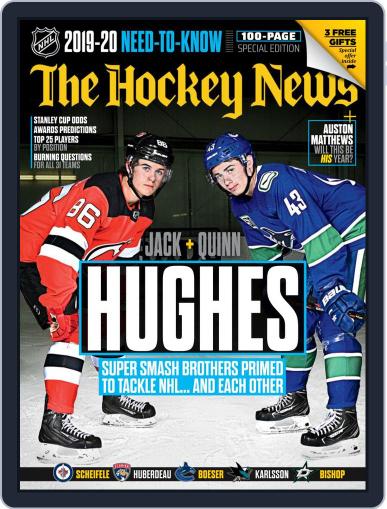 The Hockey News September 6th, 2019 Digital Back Issue Cover