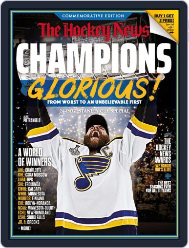 The Hockey News June 19th, 2019 Digital Back Issue Cover