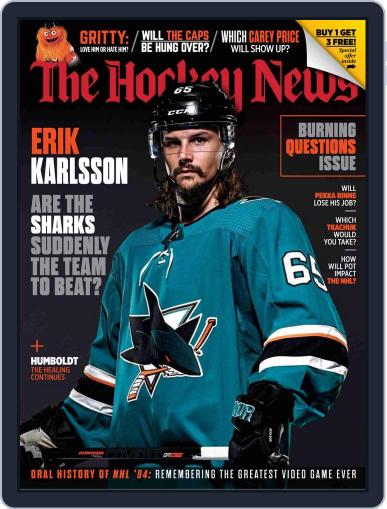 The Hockey News October 22nd, 2018 Digital Back Issue Cover
