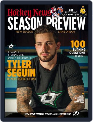 The Hockey News October 10th, 2016 Digital Back Issue Cover